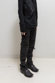 UNDERCOVER - SS03 "SCAB" Flared crust pants