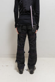 UNDERCOVER - SS03 "SCAB" Flared crust pants