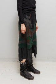 UNDERCOVER - FW02 “Witch’s cell division” Transformable maxi skirt with Gundam alike landscape