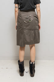 UNDERCOVER - FW04 "But Beautiful" Military plush coat with button details