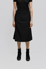 ALEXANDER MCQUEEN - Wool darted skirt (late 90's)