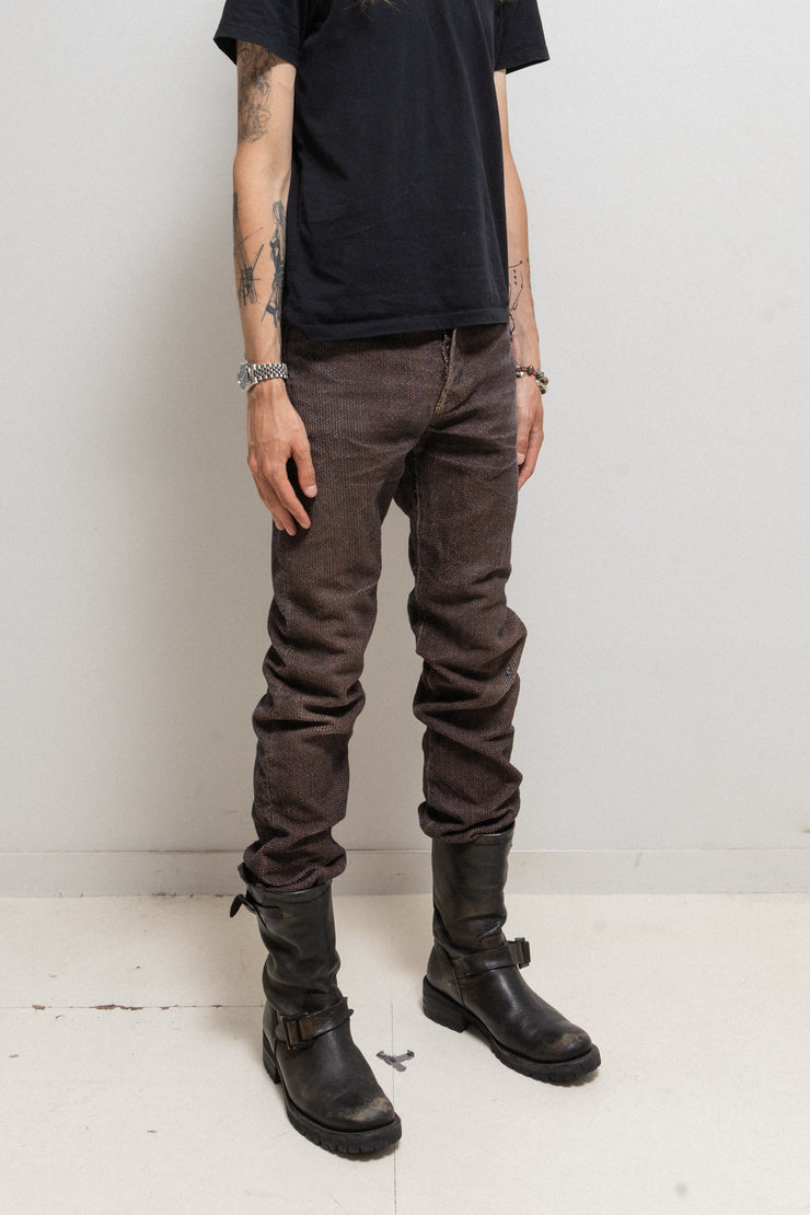 KAPITAL - Kakishibu dyed Century denim Okayama