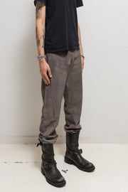 ANN DEMEULEMEESTER - Soft suede leather pants