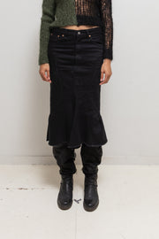 JUNYA WATANABE - FW09 Flared siren denim skirt based on pants