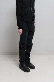 RICK OWENS - FW09 "CRUST" Moleskin pants with front pleats