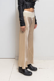 RICK OWENS - SS04 « CITROËN » Wide satin pants (runway)