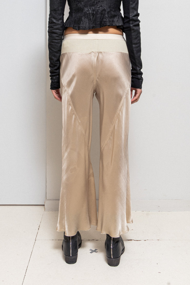 RICK OWENS - SS04 « CITROËN » Wide satin pants (runway)