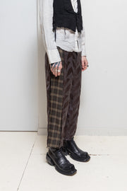 COMME DES GARÇONS HOMME PLUS - FW02 Lightweight docking pants with frayed seams (runway)