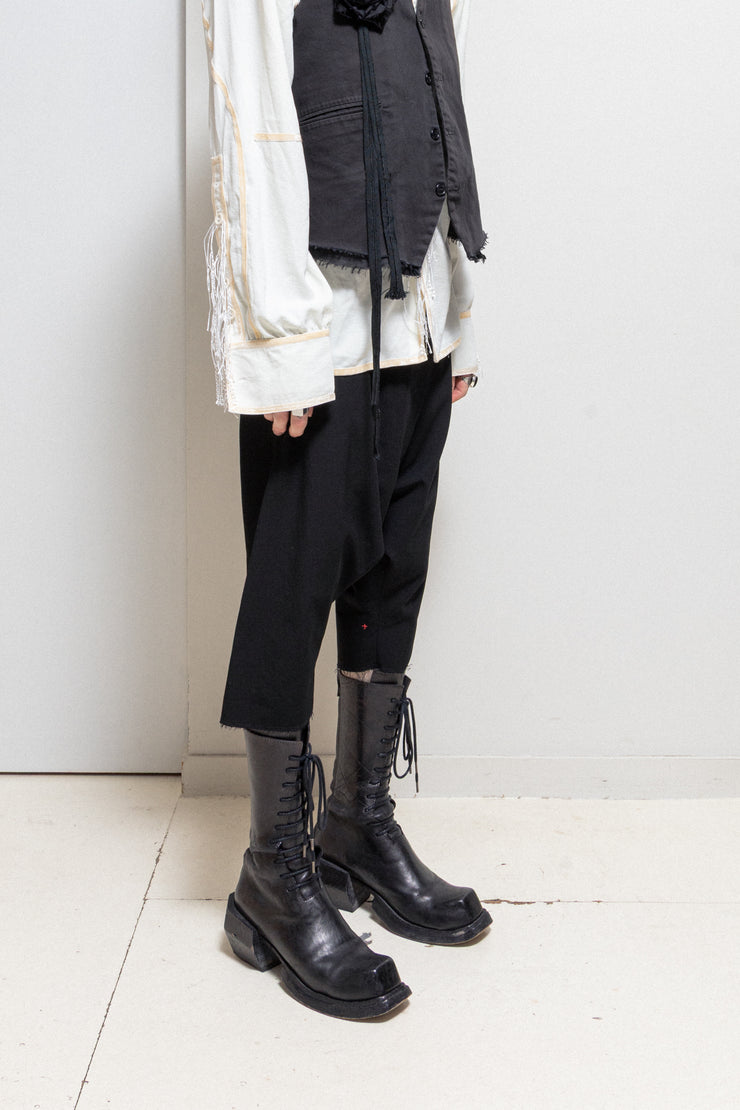 MA+ - Fine wool low crotch shorts