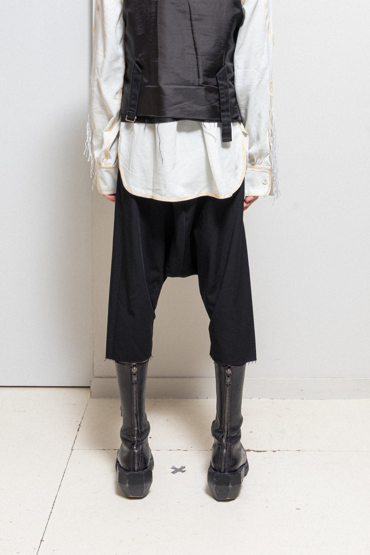 MA+ - Fine wool low crotch shorts