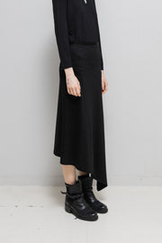 YOHJI YAMAMOTO - SS04 Asymmetric long cotton skirt