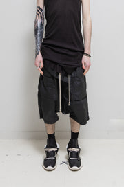 RICK OWENS DRKSHDW - SS15 Memphis waxed shorts