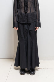 JUNYA WATANABE - FW08 Long darted fine wool siren skirt