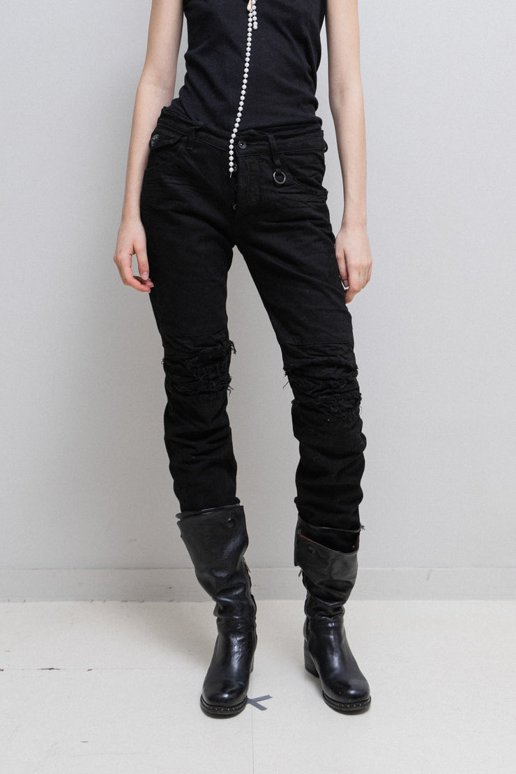 JULIUS 7 - FW10 "GOTH_IK" Biker denim