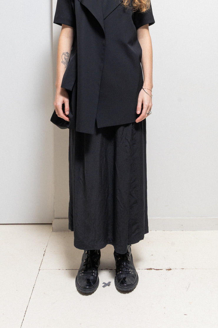 YOHJI YAMAMOTO - Late 80’s cotton skirt with pockets