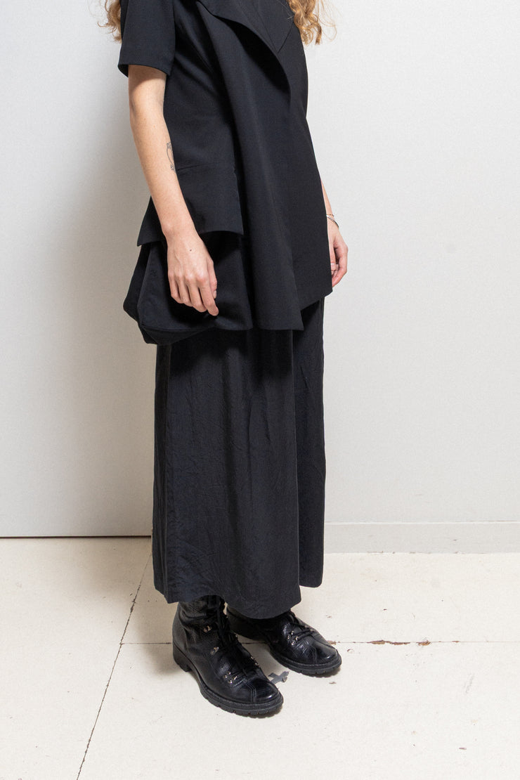 YOHJI YAMAMOTO - Late 80’s cotton skirt with pockets