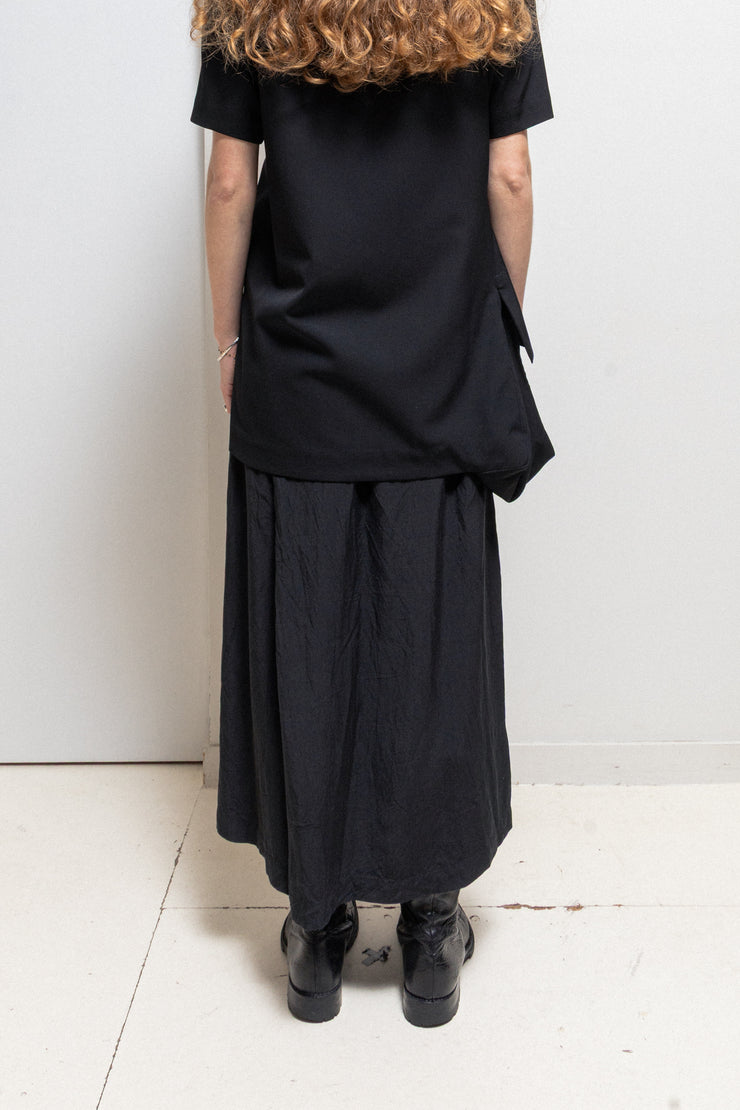 YOHJI YAMAMOTO - Late 80’s cotton skirt with pockets