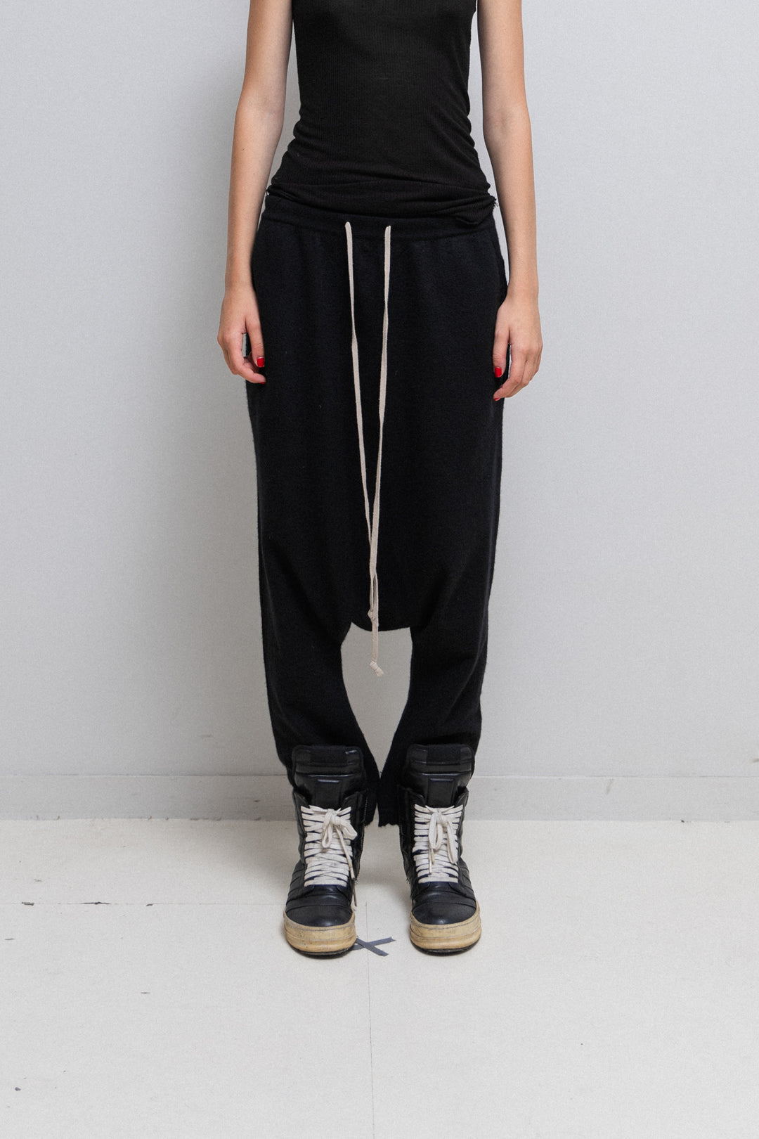 パンツ RICK OWENS Drawstring Long Pants Drawstring Slim Long in Green – SVRN