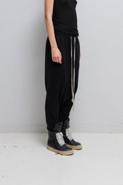 RICK OWENS - FW16 « MASTODON » Cashmere wool drawstring pants