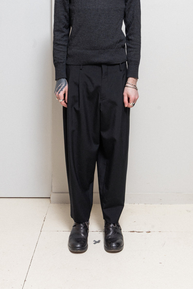 COMME DES GARÇONS HOMME PLUS - SS18 « Disco » Wide wool pants with