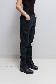 ANN DEMEULEMEESTER - Stretch cotton pants