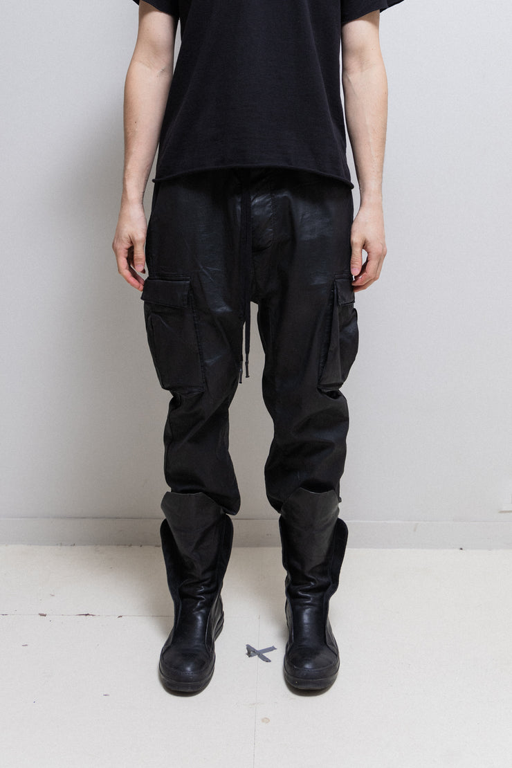 BORIS BIDJAN SABERI 11 - P21 Object dyed coated pocket pants