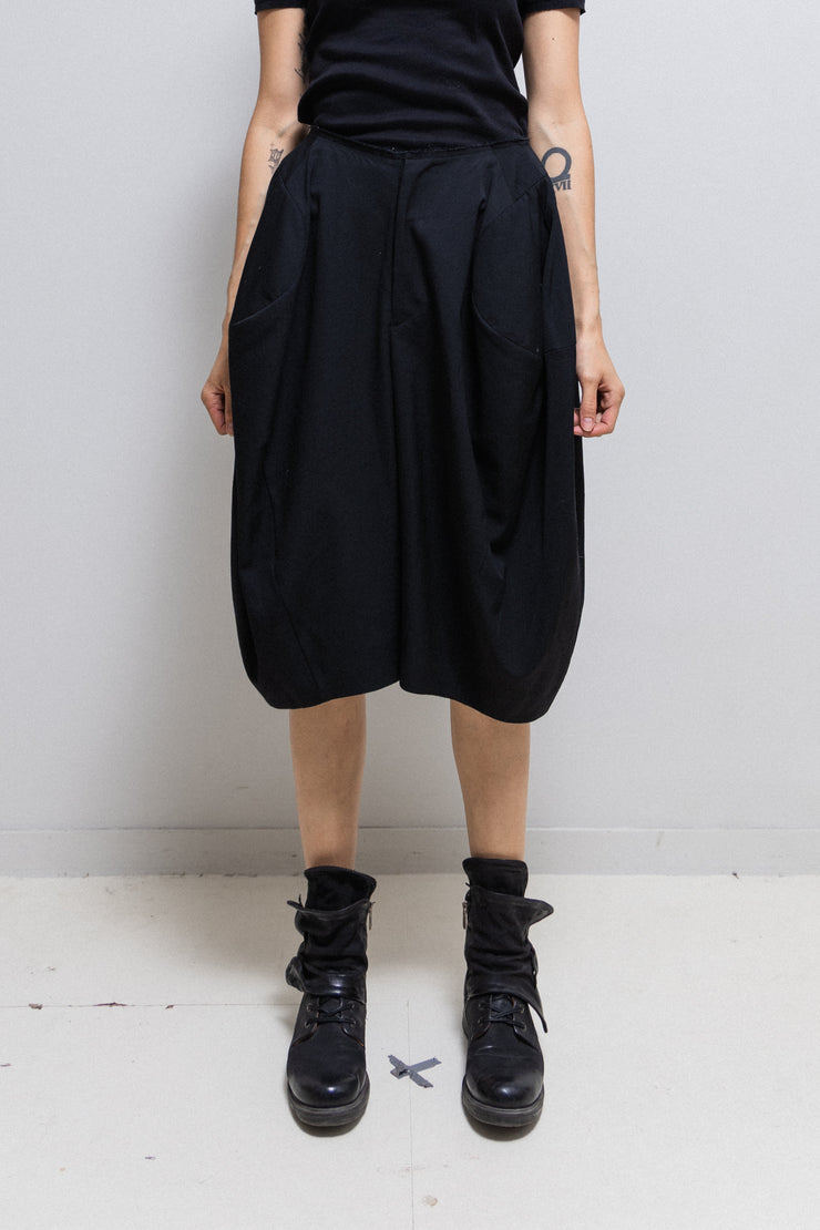 COMME DES GARCONS - FW19 Wool 3D rounded pants