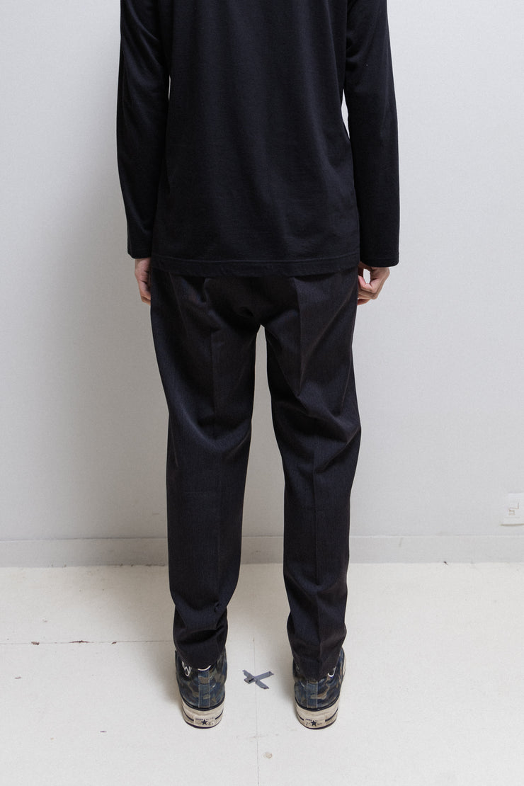 YOHJI YAMAMOTO GOTHIC HOMME - Wide wool pants with pleats details (90’s)