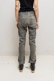 RICK OWENS DRKSHDW - Washed Detroit cut denim