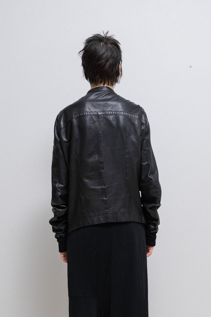 RICK OWENS - SS11 "ANTHEM" Lamb leather rider jacket