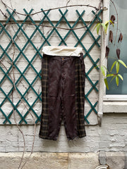 (New Arrival) COMME DES GARÇONS HOMME PLUS - FW02 Lightweight docking pants with frayed seams (runway)
