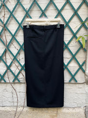 (New Arrival) YOHJI YAMAMOTO Y’S - Gabardine wool skirt with folding sides
