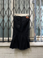 (New Arrival) JUNYA WATANABE - FW09 Flared siren denim skirt based on pants