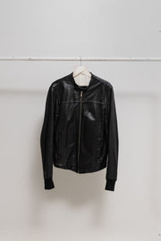 RICK OWENS - SS11 "ANTHEM" Lamb leather rider jacket