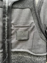 (New Arrival) UNDERCOVER - FW09 "Earmuff Maniac" Thermotron insulated wool jacket with pocket thermometer (runway)
