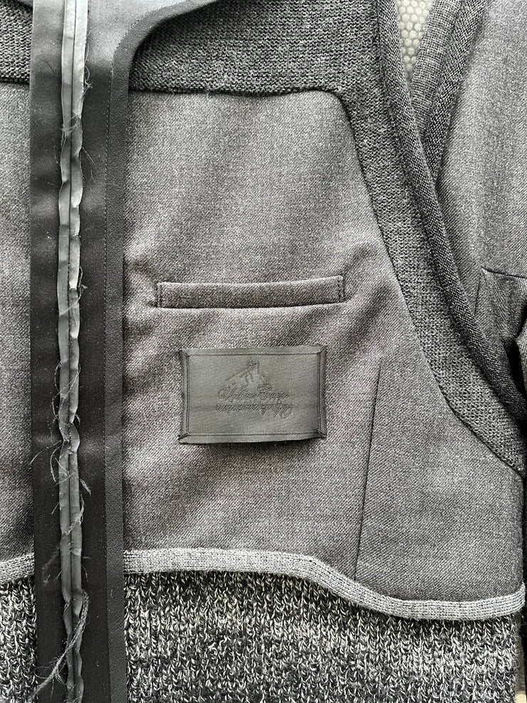 (New Arrival) UNDERCOVER - FW09 "Earmuff Maniac" Thermotron insulated wool jacket with pocket thermometer (runway)