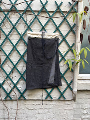 (New Arrival) ANN DEMEULEMEESTER - Late 90’s / Early 00’s Wrap up denim like cotton skirt