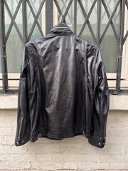 (New Arrival) UNDERCOVER - SS07 « Purple » Lightweight cow leather jacket with zippers and pocket details