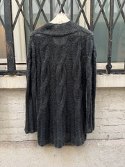 (New Arrival) UNDERCOVER - FW05 "Arts and Crafts" Mohair wool blend braided sweater