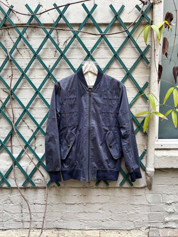 (New Arrival) DAMIR DOMA - Faded cotton bomber jacket