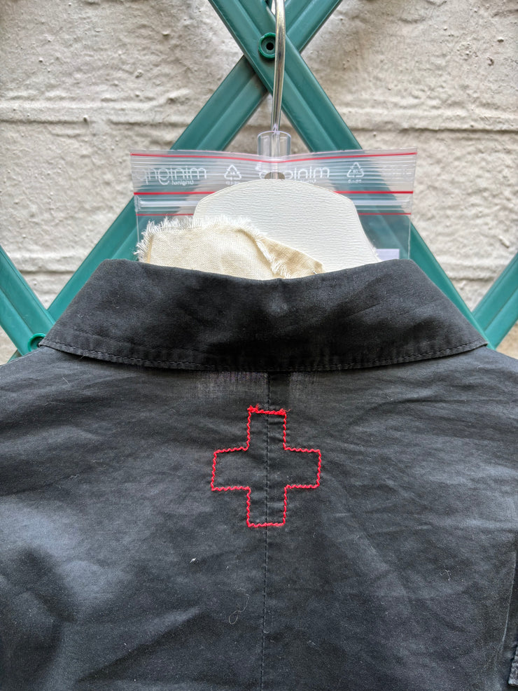 (New Arrival) A.F VANDEVORST - SS99 Button up cotton blouse with chest pocket