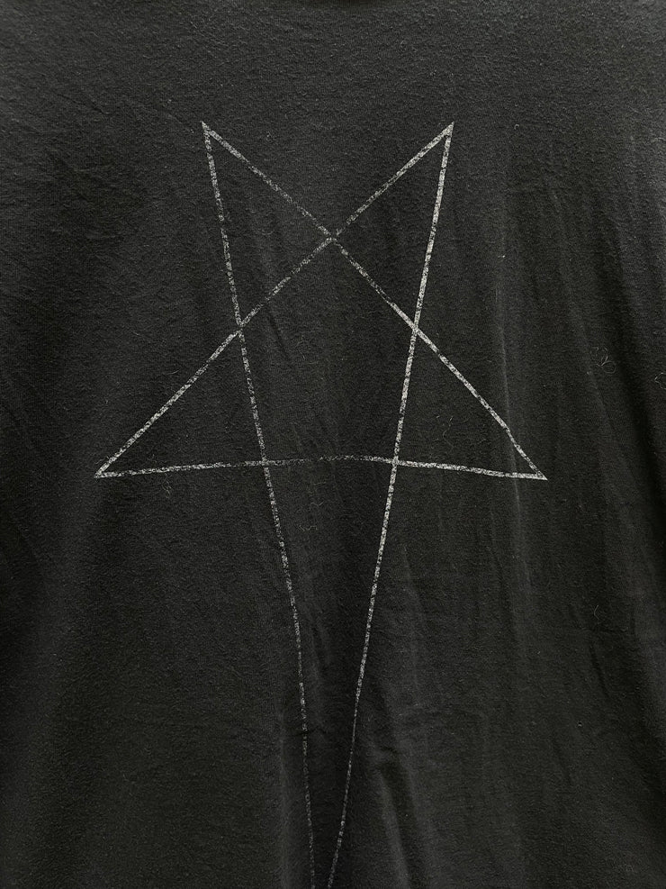 (Pre Sale) RICK OWENS DRKSHDW - Pentagram cotton tee