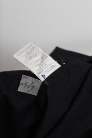 YOHJI YAMAMOTO POUR HOMME - SS16 Cotton shirt with painted button placket