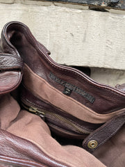 (New Arrival) CHRISTIAN PEAU - Goat skin bag with charms and lock