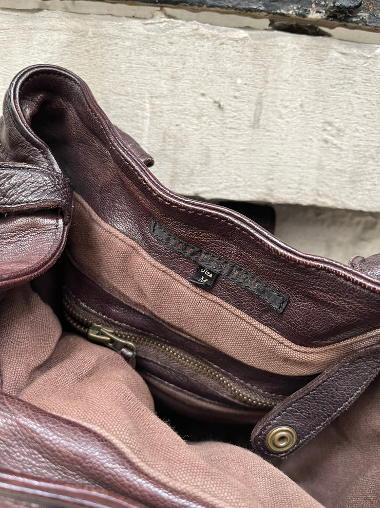 (New Arrival) CHRISTIAN PEAU - Goat skin bag with charms and lock