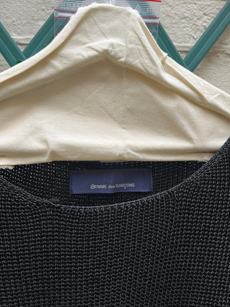 (New Arrival) COMME DES GARÇONS - 1992 Asymmetric knitted rayon sweater