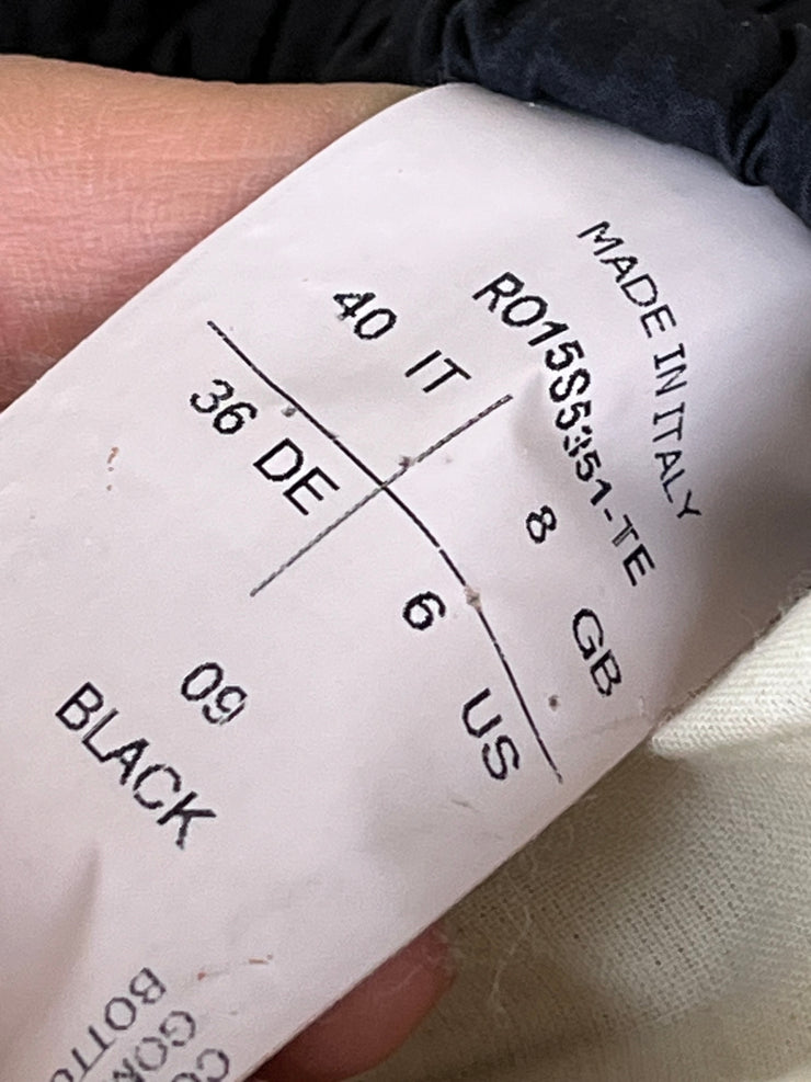 (New Arrival) RICK OWENS - SS15 « FAUN » Cotton pod shorts with notched side flaps (runway)