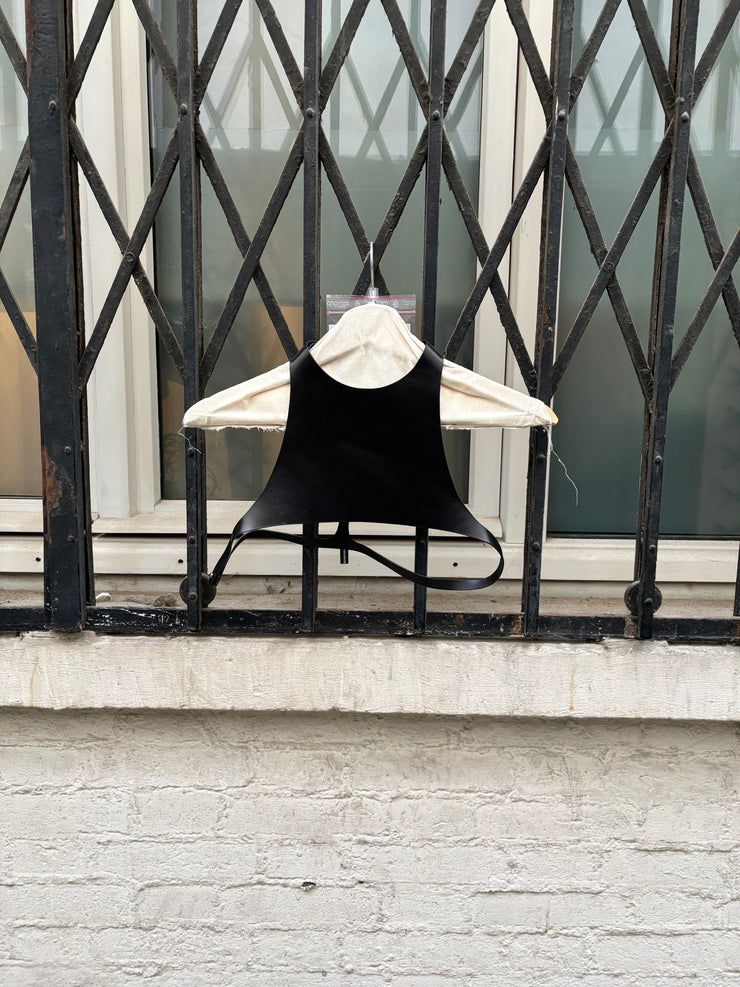 (New Arrival) ANN DEMEULEMEESTER - SS16 Leather harness (runway)