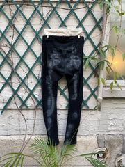 (Pre Sale) BORIS BIDJAN SABERI - FW16 Waxed P13 pants with painted parts