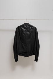 RICK OWENS - SS11 "ANTHEM" Lamb leather rider jacket